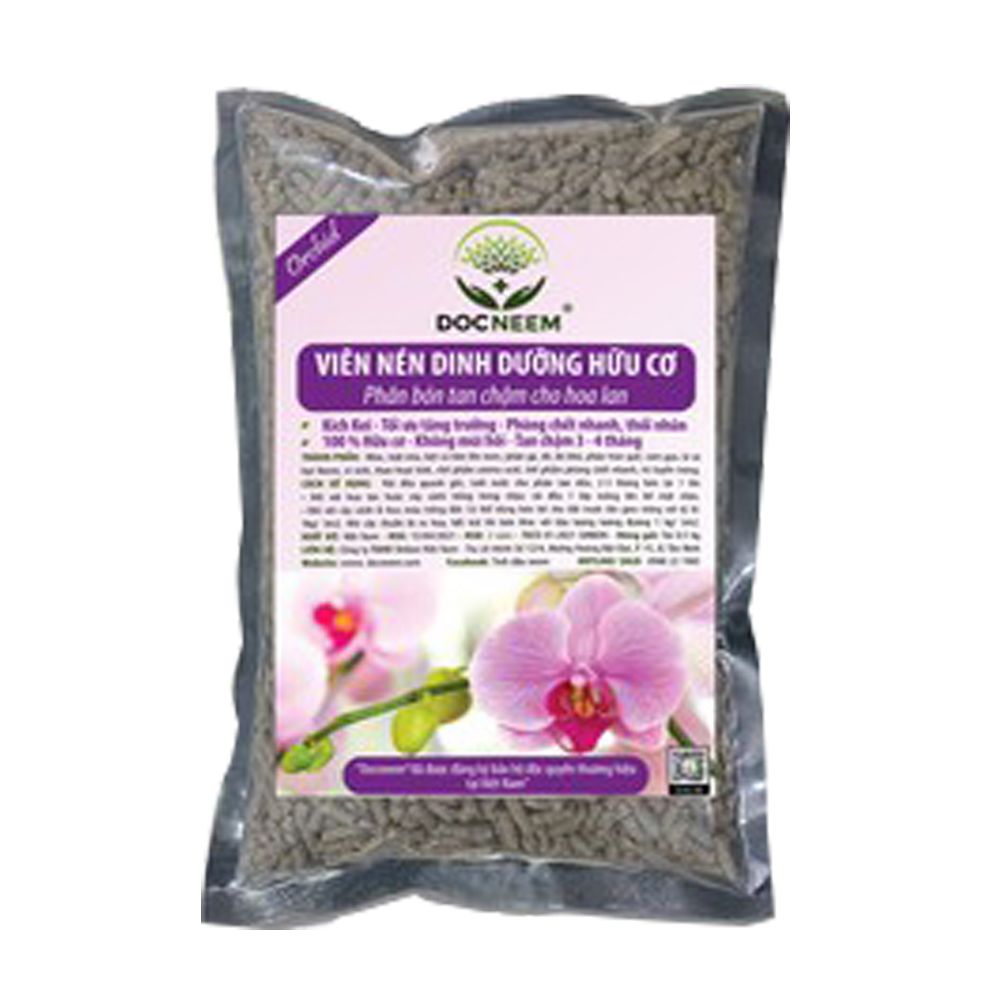 Phân Tan Chậm Dạng Viên Nén Dùng Cho Hoa Lan Docneem