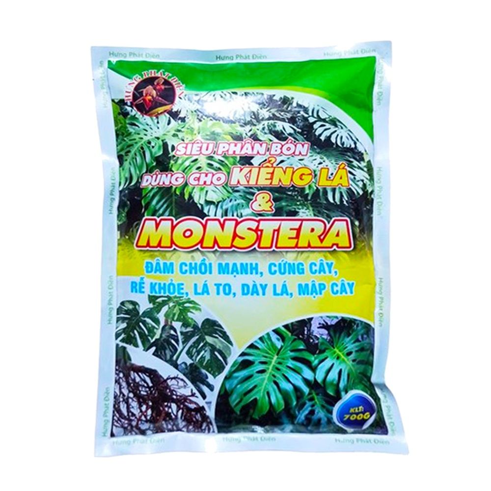 Siêu Phân Bón Cho Kiểng Lá Monstera Dưỡng Lá, Mập Thân, Rễ Khỏe