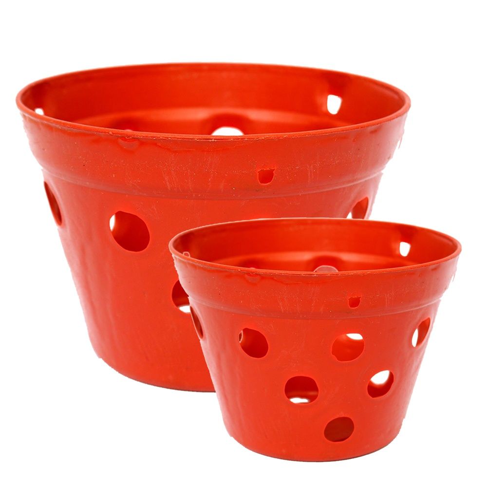 Chậu Nhựa Trồng Lan Giả Đất Nung Nhiều Kích Cỡ - Giá Tốt