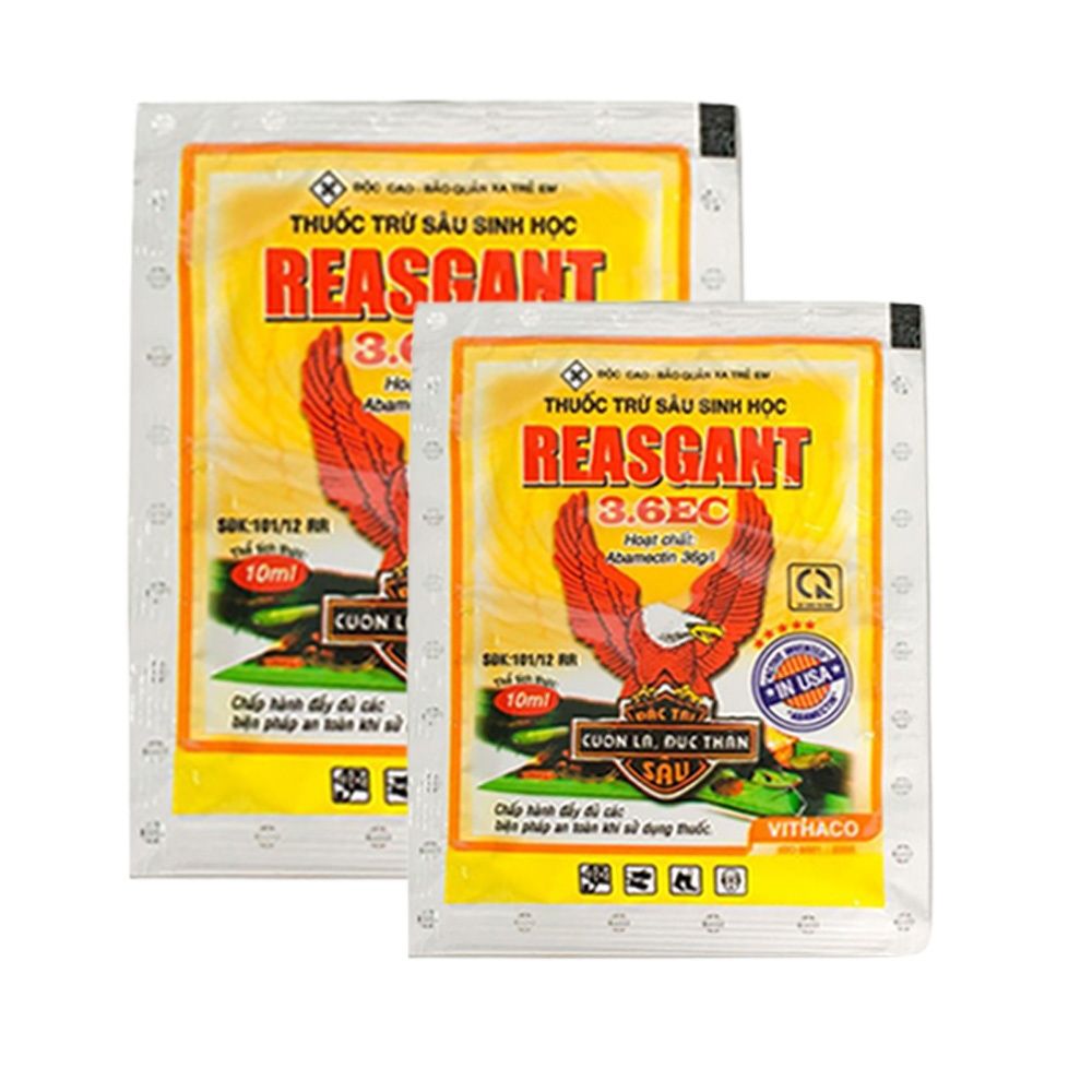 Thuốc Trừ Sâu Sinh Học Reasgant 3.6EC 10 ml