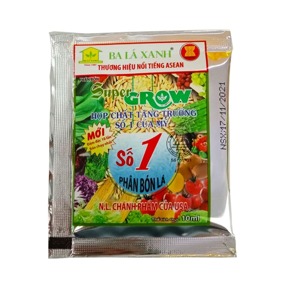 Phân Bón Lá Siêu Dưỡng Cây Và Dưỡng Trái Super Grow