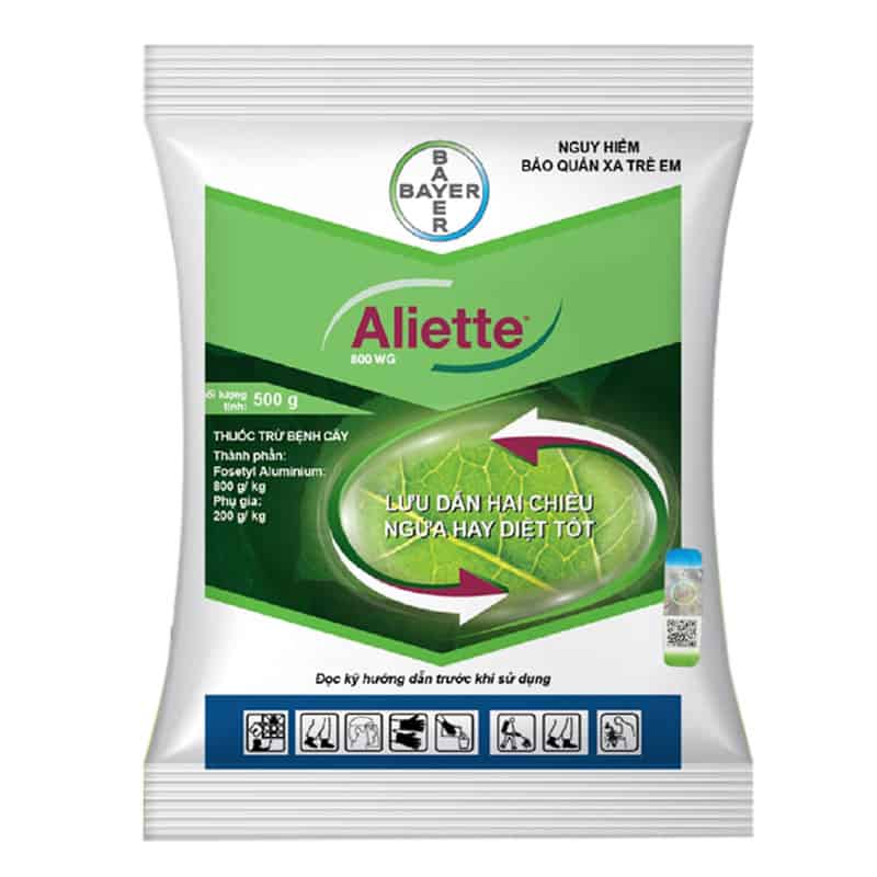 Aliette 800WG Đặc Trị Nấm Bệnh Trên Cây Trồng - 100 Gram
