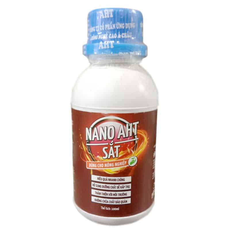 Nano Sắt AHT Bổ Sung Vi Lượng Và Hạn Chế Bệnh Vàng Lá Cho Cây