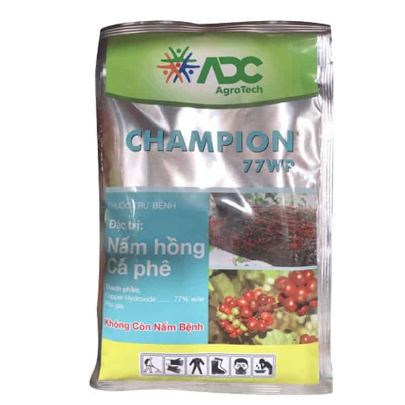 Champion 77WP Trị Nấm Hồng Và Thán Thư Hiệu Lực Cao - 100 Gram