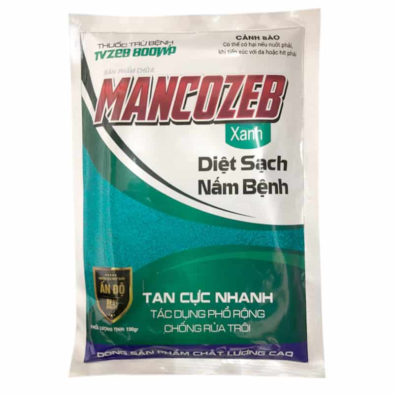 Mancozeb Xanh Ấn Độ Trị Nấm Bệnh Cây Trồng