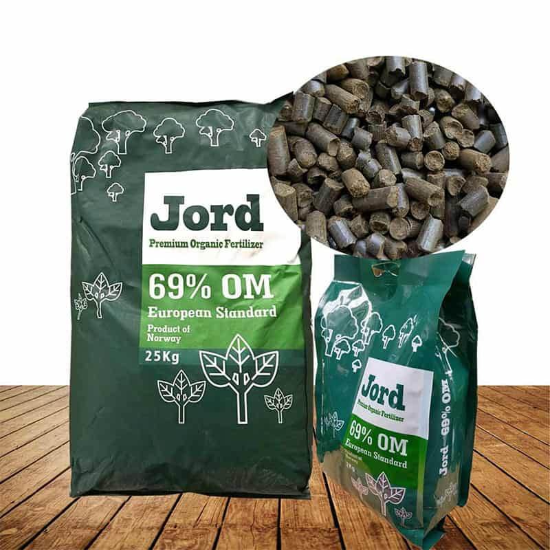 Phân Bón Hữu Cơ Jord Nauy Savia 69%OM Làm Từ Cá Hồi