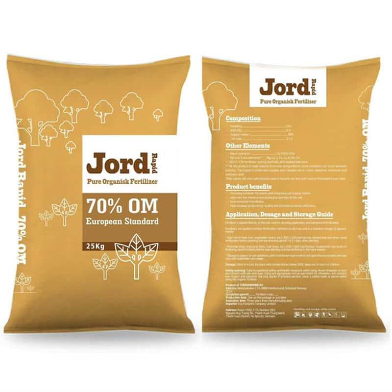 Phân Bón Hữu Cơ Pure Organisk Nhật Bản (Phân Jord Nhật)