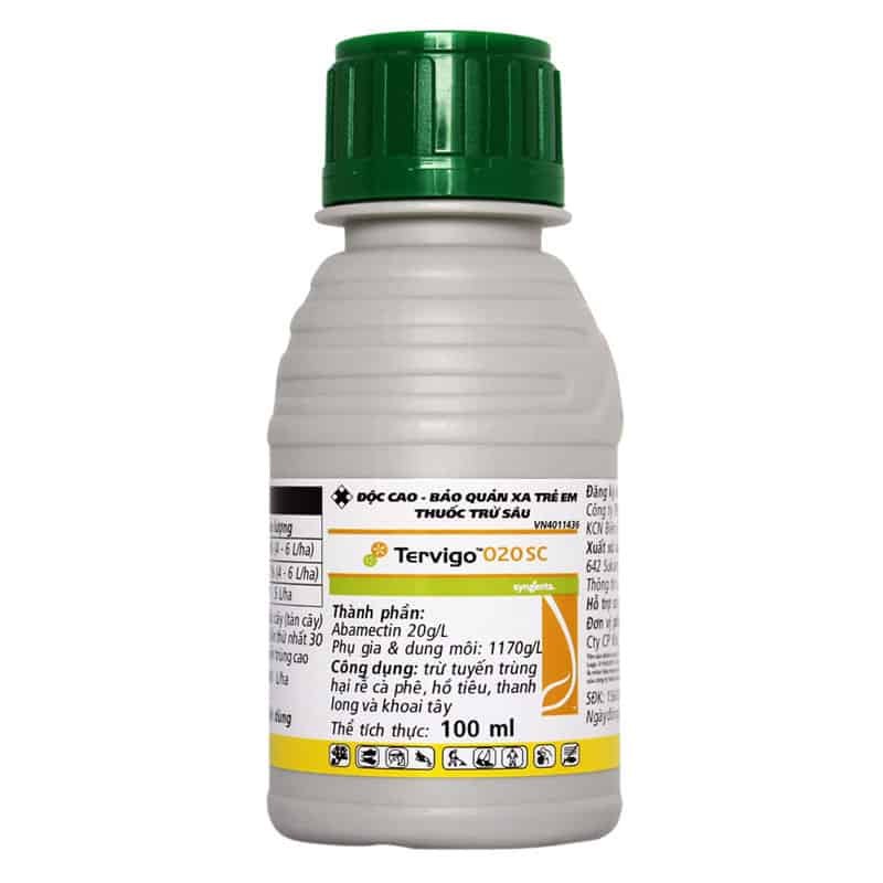 Thuốc Đặc Trị Tuyến Trùng Rễ Syngenta Tervigo 020SC