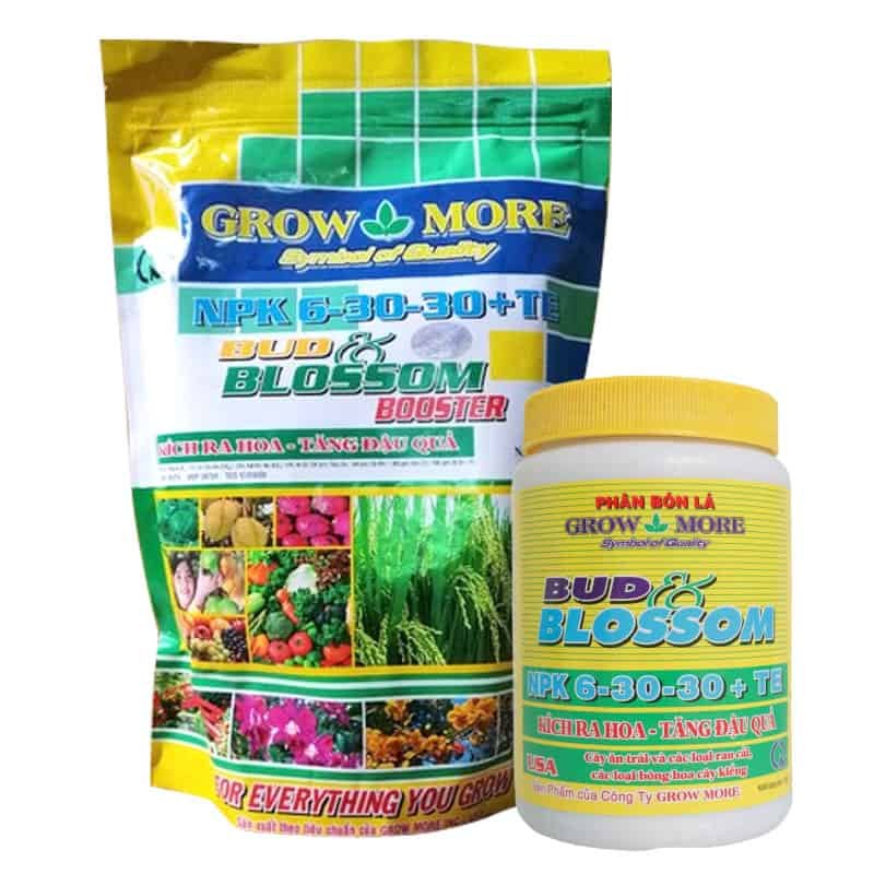 Phân Bón Lá Kích Ra Hoa Bud Blossom Growmore 6-30-30+TE