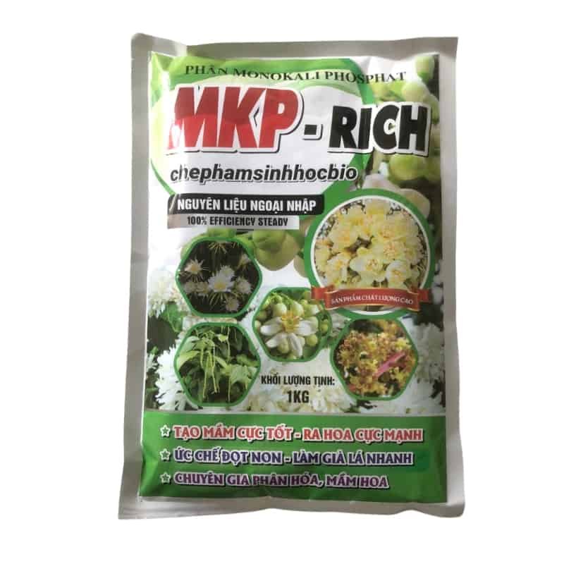 Phân bón MKP chặn đọt, làm già lá và kích ra hoa cực nhanh