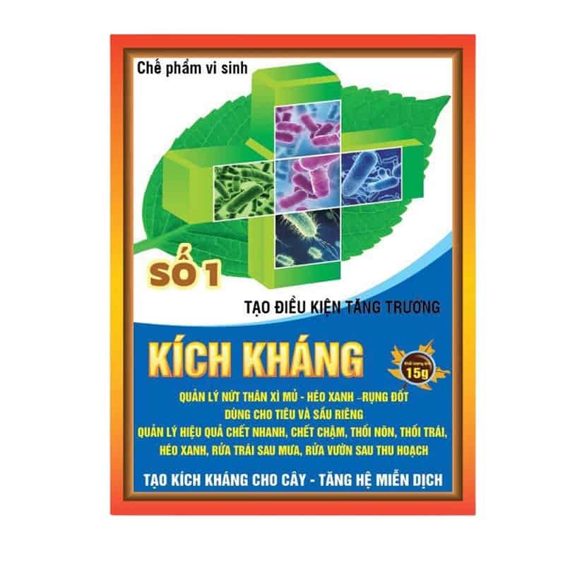Chế Phẩm Vi Sinh Kích Kháng Chống Nứt Thân, Xì Mủ, Héo Xanh