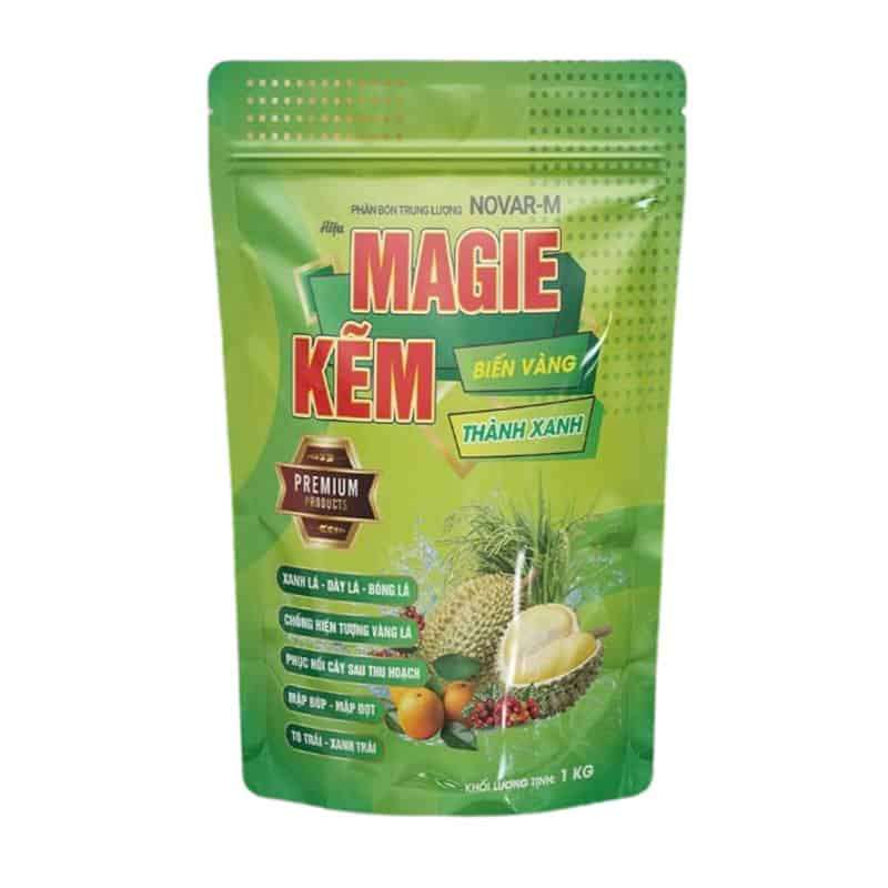 Phân Bón Trung Vi Lượng Magie Kẽm Novar-M Làm Xanh Lá, Dày Lá, Xanh Gai