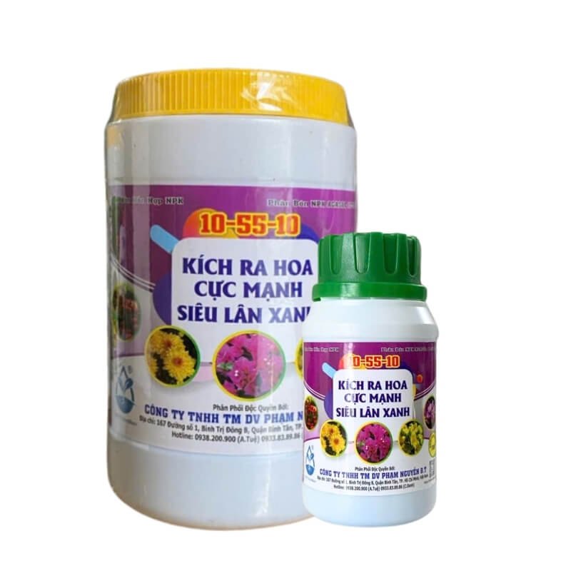 Phân Bón NPK 10-55-10 Siêu Kích Hoa Cực Mạnh Cho Cây