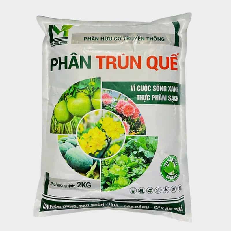 Phân Trùn Quế Hữu Cơ Dùng Cho Rau Sạch, Hoa Kiểng, Cây Ăn Quả