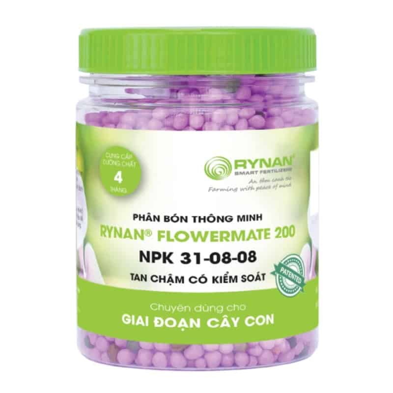 Phân Tan Chậm Kích Chồi Và Lá Cho Phong Lan Dạng Thông Minh Rynan 200