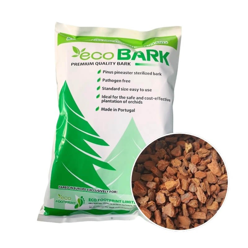 Vỏ Thông Trồng Lan Eco Bark Nguyên Bao 5 Lít - Nhập Khẩu Bồ Đào Nha