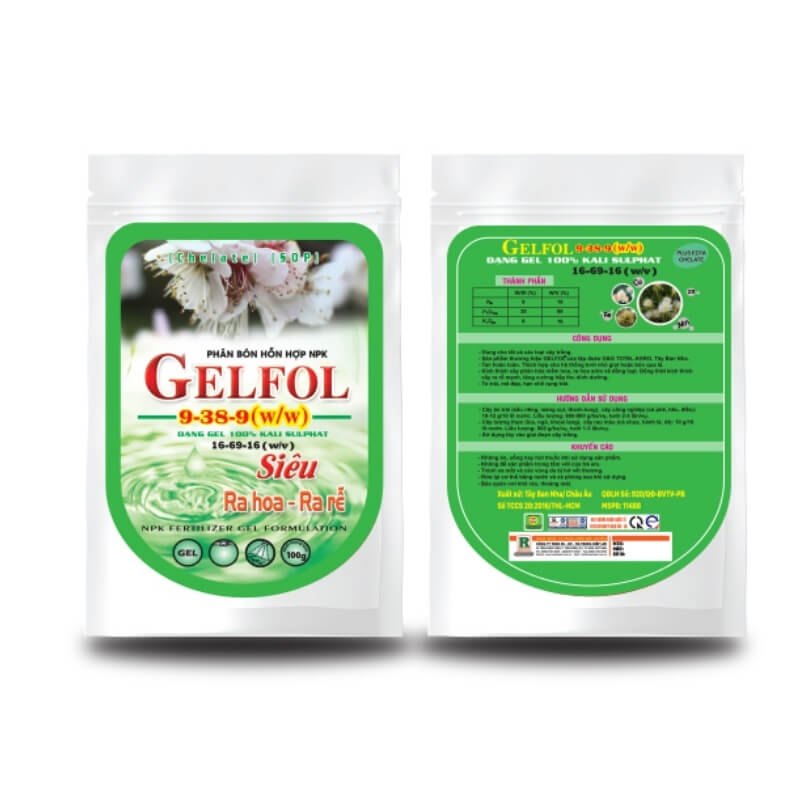 NPK 16-69-16 GELFOL Siêu Ra Hoa - Ra Rễ