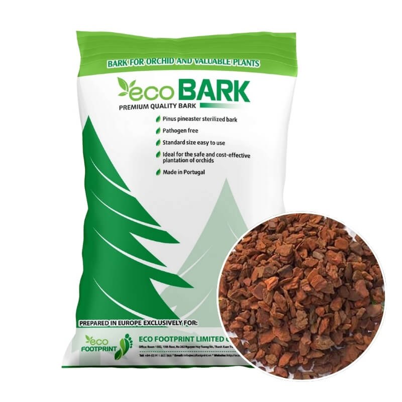 Vỏ Thông Trồng Lan Eco Bark Nguyên Bao 40 Lít - Nhập Khẩu Bồ Đào Nha