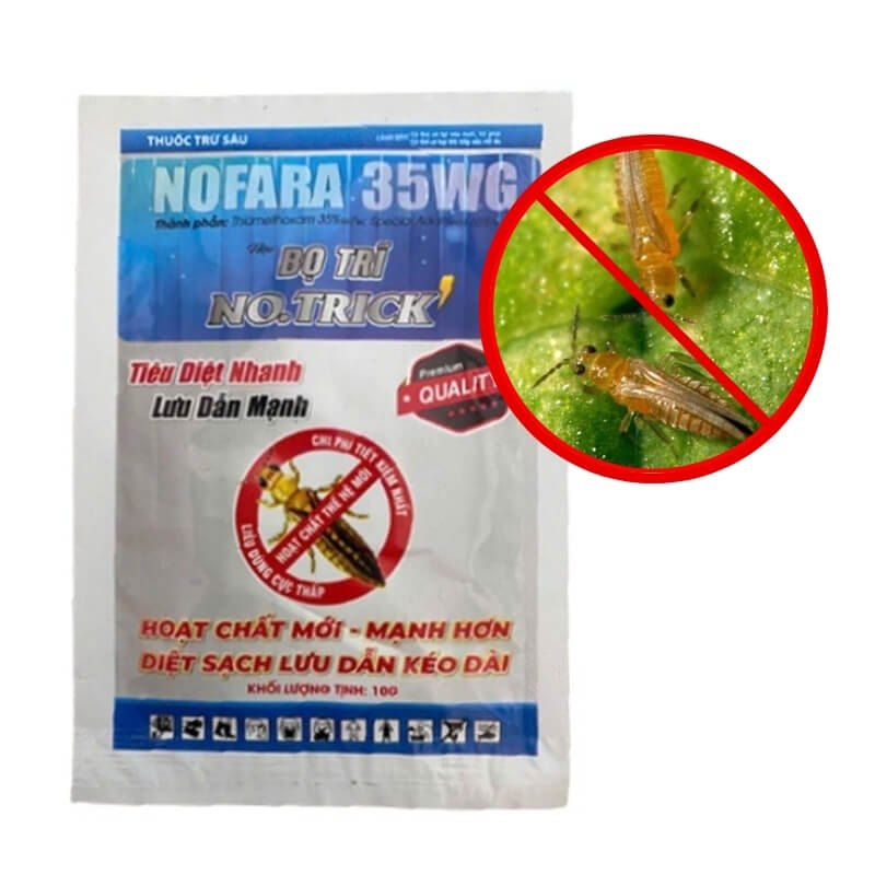 Thuốc Trị Bọ Trĩ NOFARA 35WG Gói 10 Gram