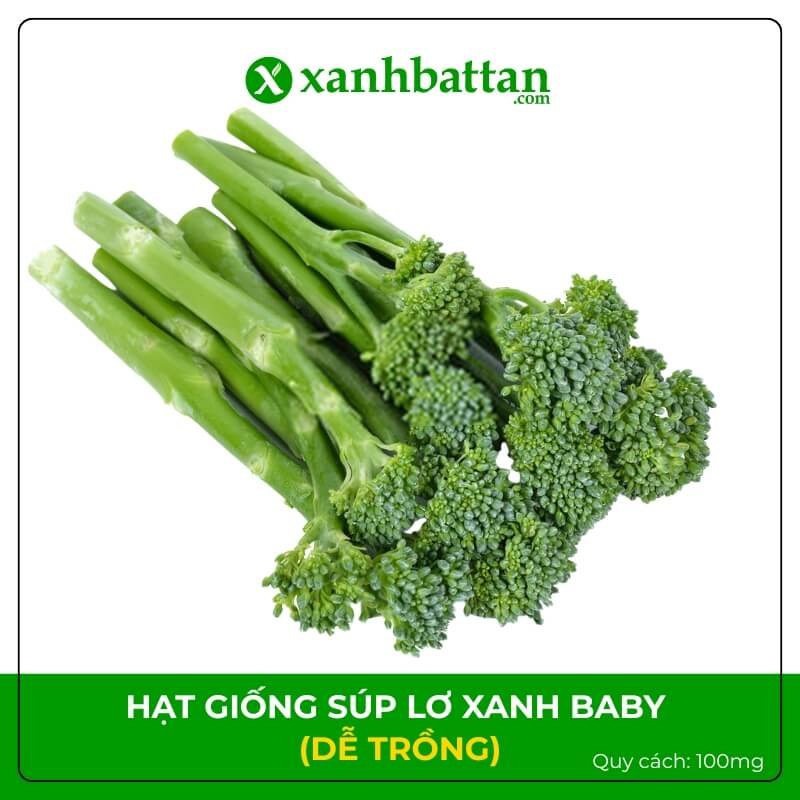 Hạt Giống Súp Lơ Xanh Baby Phú Nông Gói 100 mg