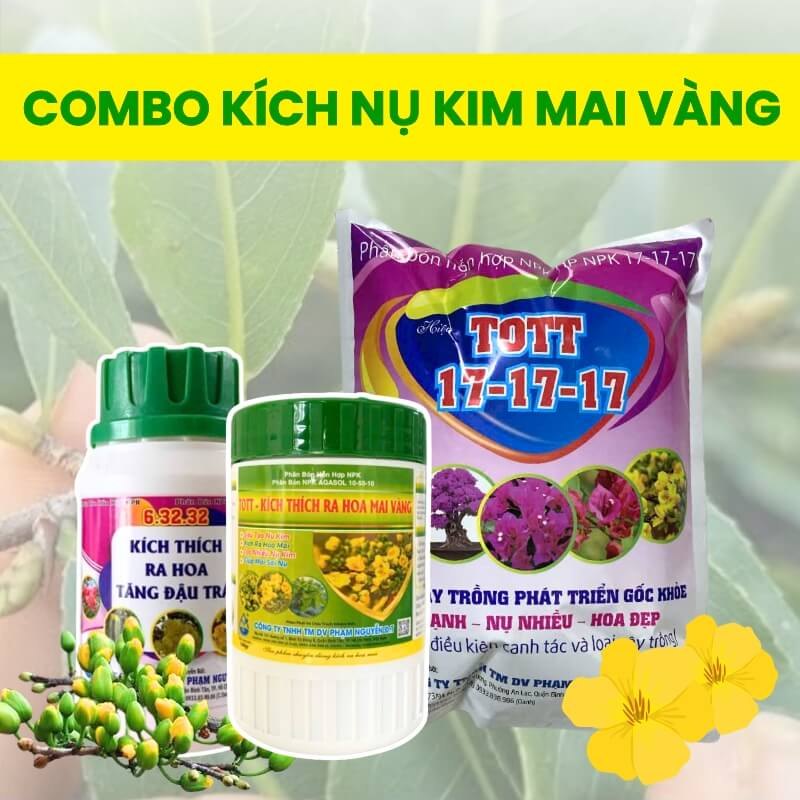Combo Phân Bón Tạo Nụ Kim Cho Mai Vàng