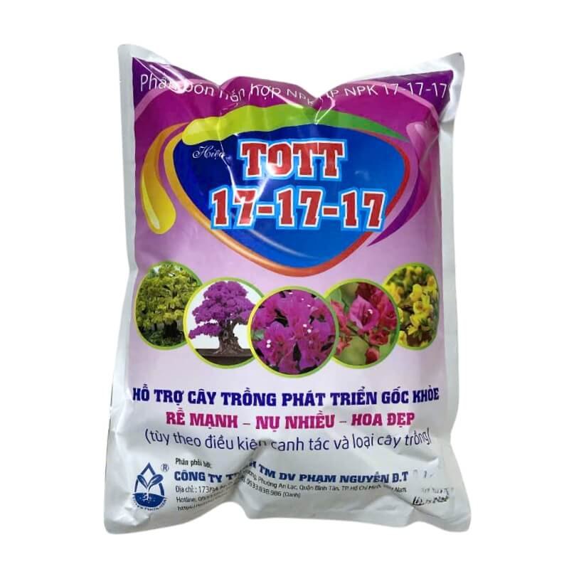 Phân NPK 17-17-17 Dùng Cho Mai Vàng - Rau Sạch - Hoa Kiểng