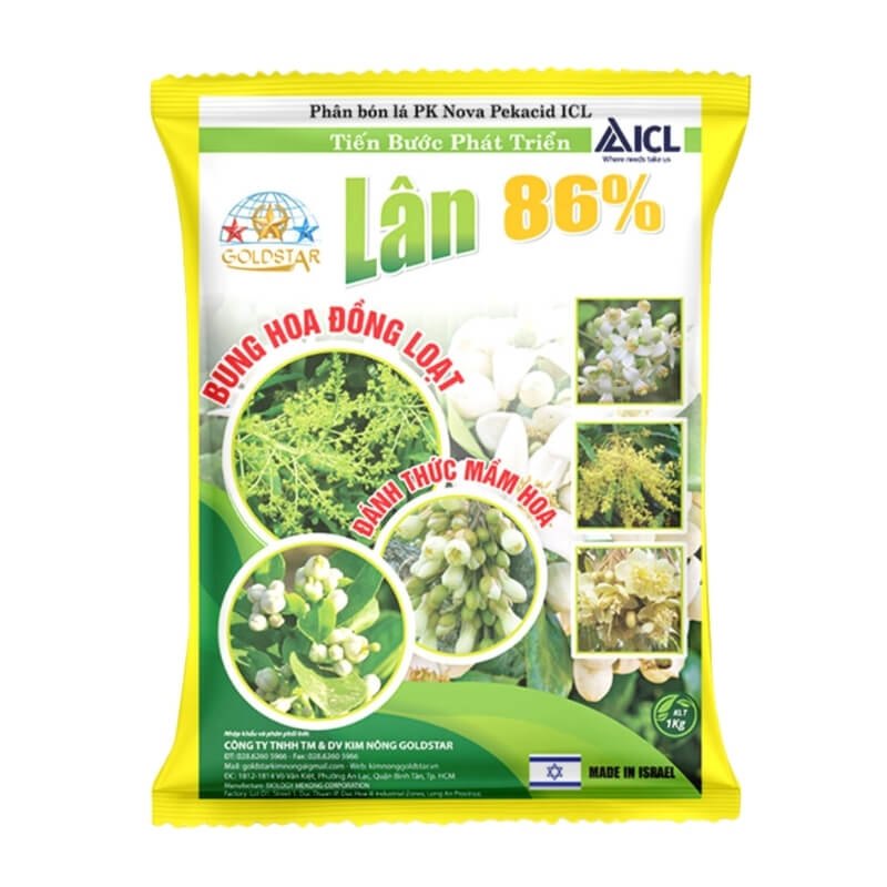 Lân 86 kích hoa nghịch mùa, tạo mầm hoa cực mạnh