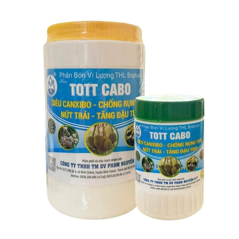 Canxi Bo Chống Rụng Nụ, Rụng Trái Non, Tăng Đậu Hoa, Đậu Quả