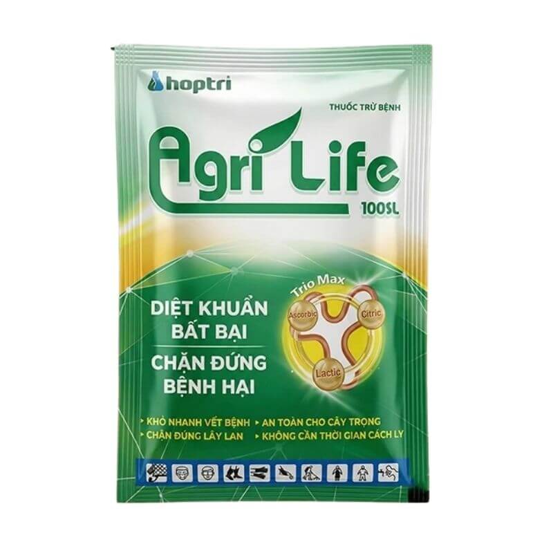 AGRILIFE 100SL HỢP TRÍ | Thuốc Hữu Cơ Trừ Nấm Bệnh Và Vi Khuẩn