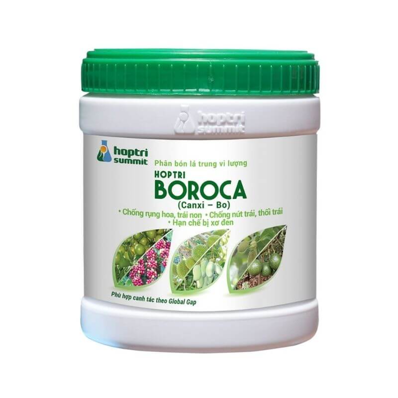 BOROCA HỢP TRÍ (CANXI BO HỢP TRÍ) | Chống Rụng Hoa, Rụng Trái, Chống Nứt Trái
