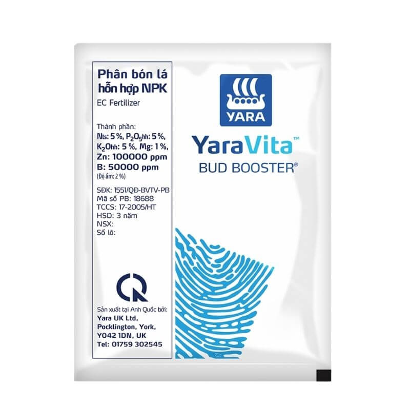 BUD BOOSTER HỢP TRÍ (NPK 5-5-5+1MgO+TE)| Phân Bón NPK Dưỡng Rễ - Thân - Lá - Cành