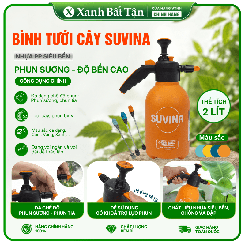 Bình Xịt Tưới Cây Phun Sương Suvina