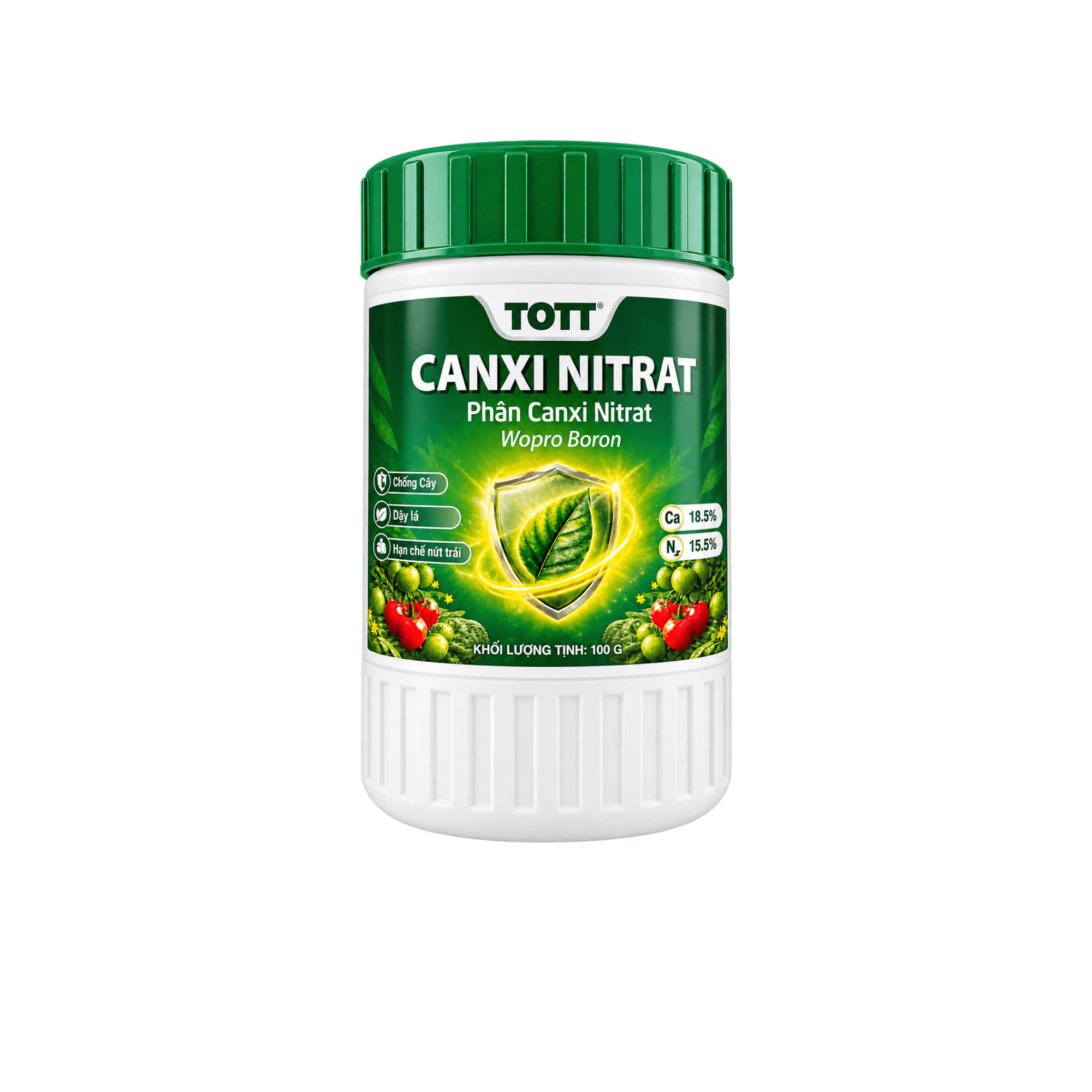 CANXI NITRAT | Cứng Cây, Dày Lá, Hạn Chế Nứt Trái