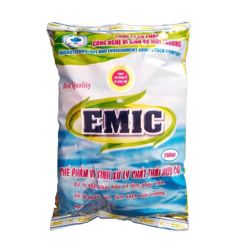 Chế Phẩm Ủ Đậu Tương Và Xử Lý Rác Thải Gia Đình Emic