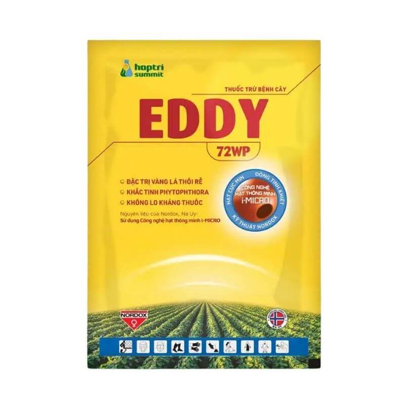 EDDY HỢP TRÍ (EDDY 72WP) | Trừ Bệnh Vàng Lá Thối Rễ, Trừ Nấm Phytophthora