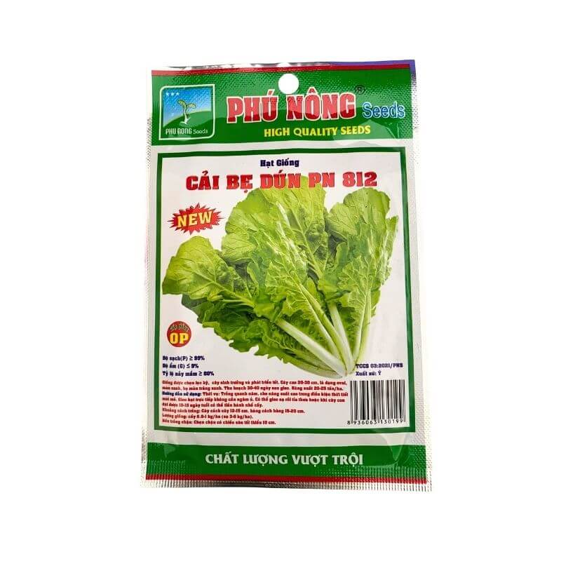 Hạt Giống Cải Bẹ Dún Phú Nông Gói 10 Gram