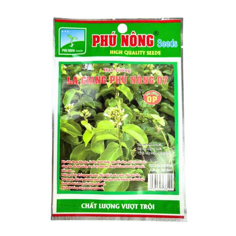 Hạt Giống Cây Lá Giang (Lá Lồm) | Dễ Trồng, Sinh Trưởng Nhanh, Trồng Quanh Năm