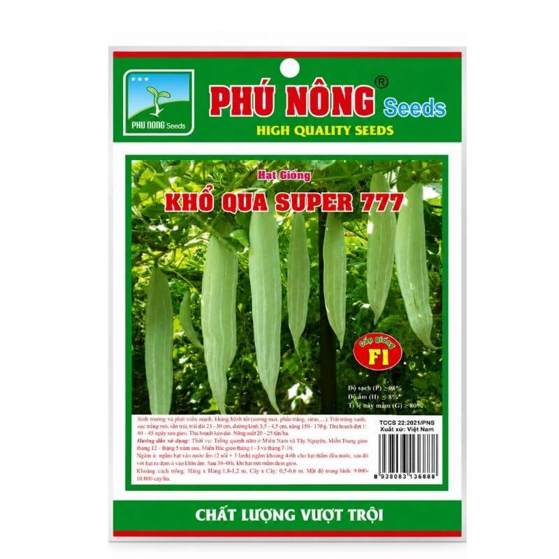 Hạt Giống Khổ Qua Tây Phú Nông Siêu Năng Suất Gói 2 Gram