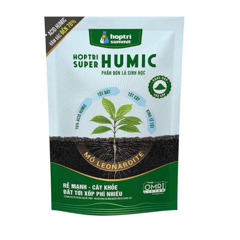 Humic Hợp Trí (Hợp Trí Super Humic) | Kích Rễ, Cải Tạo Đất, Cân Bằng pH, Giải Độc Cây