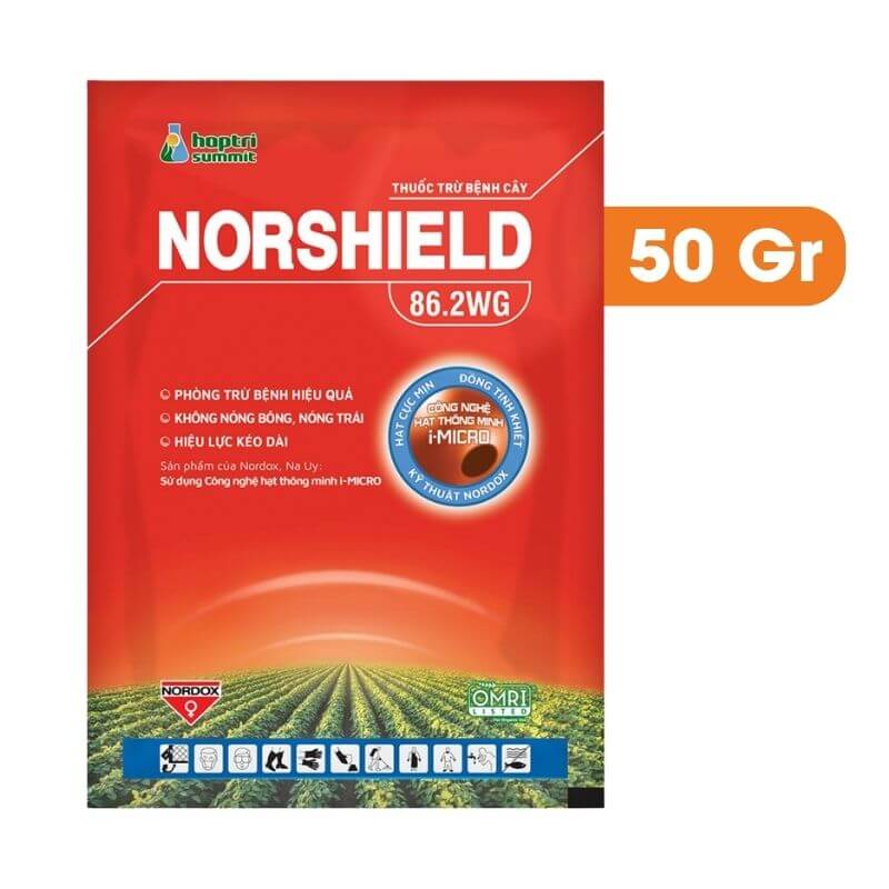 NORSHIELD 86.2 WG HỢP TRÍ | Thuốc Trừ Bệnh Gốc Đồng Dạng Quét Gốc - 50 Gram