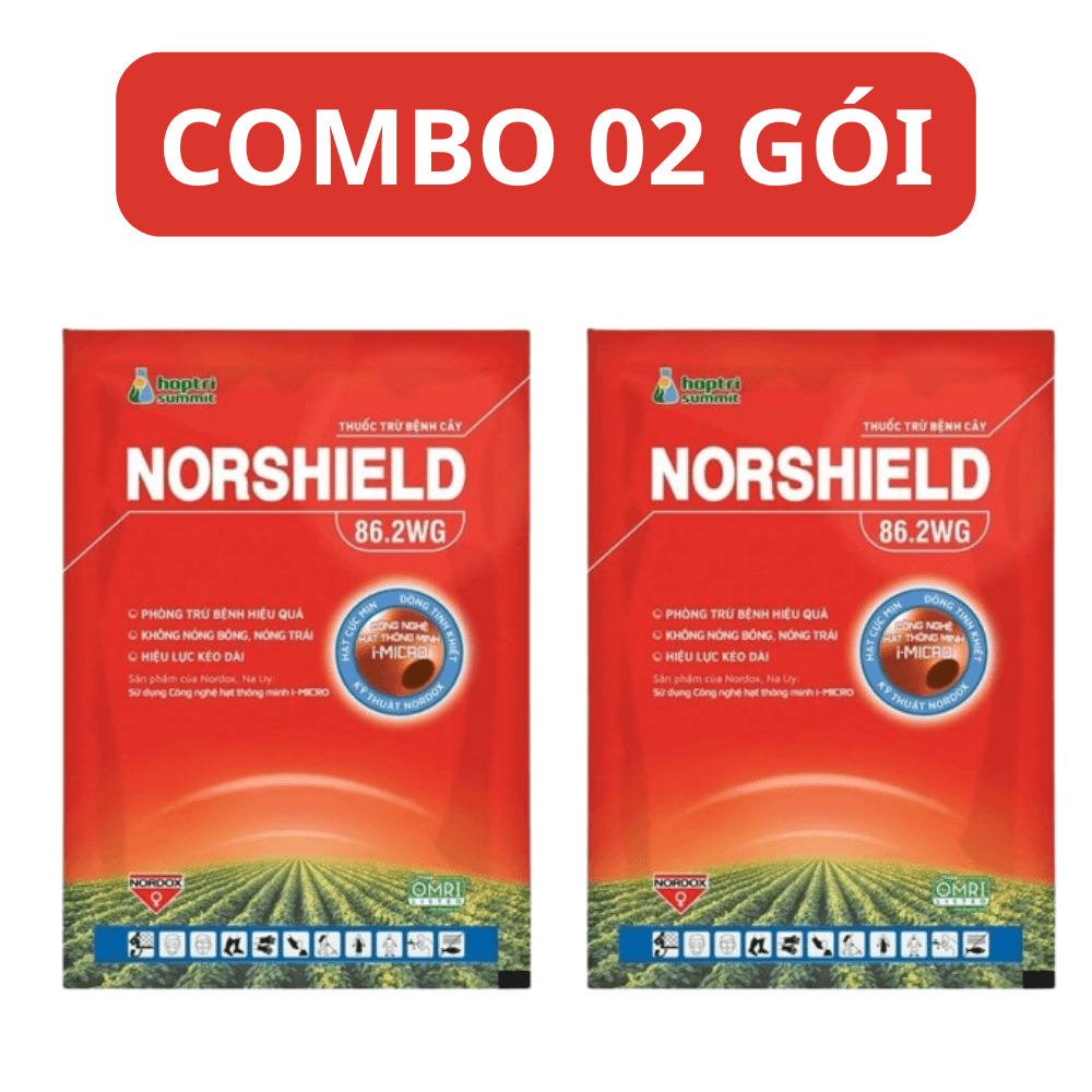 NORSHIELD 86.2 WG HỢP TRÍ | Thuốc Trừ Bệnh Gốc Đồng Dạng Quét Gốc - COMBO 02 GÓI