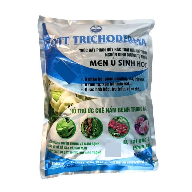 Nấm Đối Kháng Trichoderma Dùng Ủ Phân và Xứ Lý Đất Trồng - TOTT TRICHODERMA SP