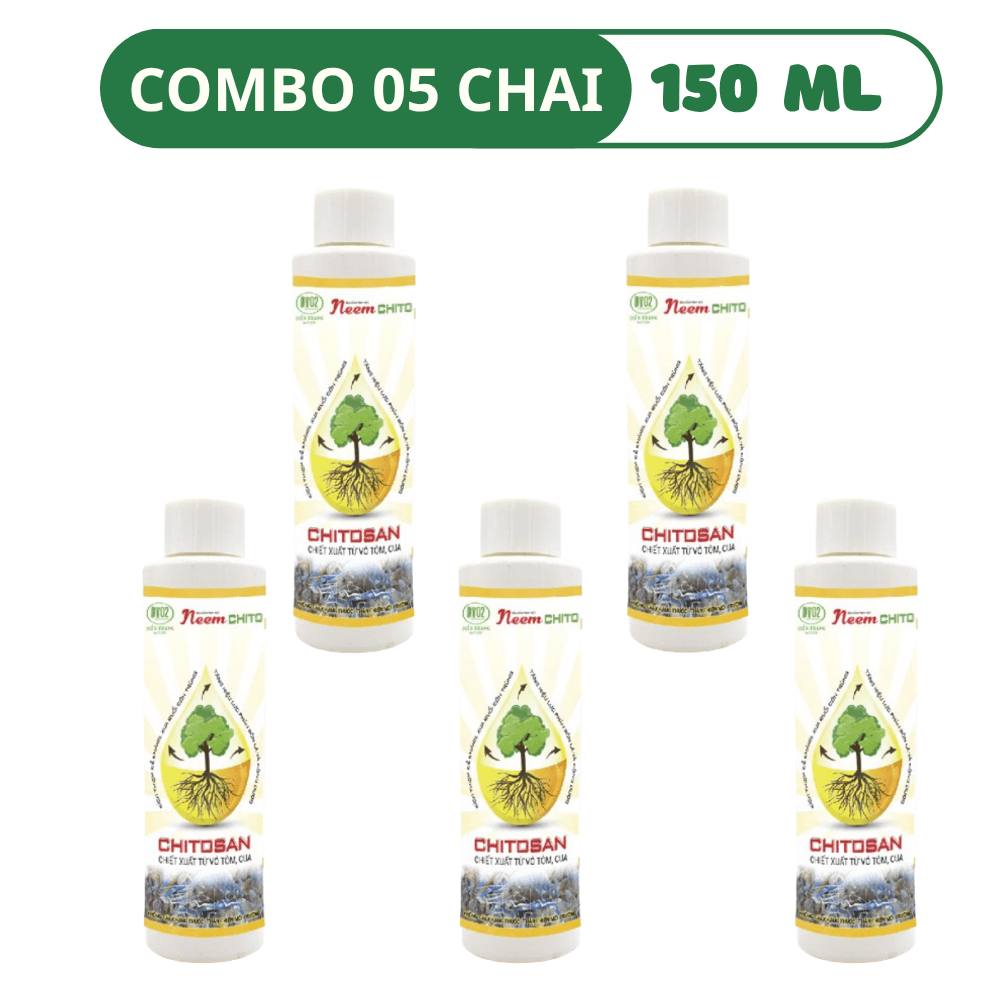 Neem Chitosan Điền Trang - COMBO 05 CHAI (150 ML)