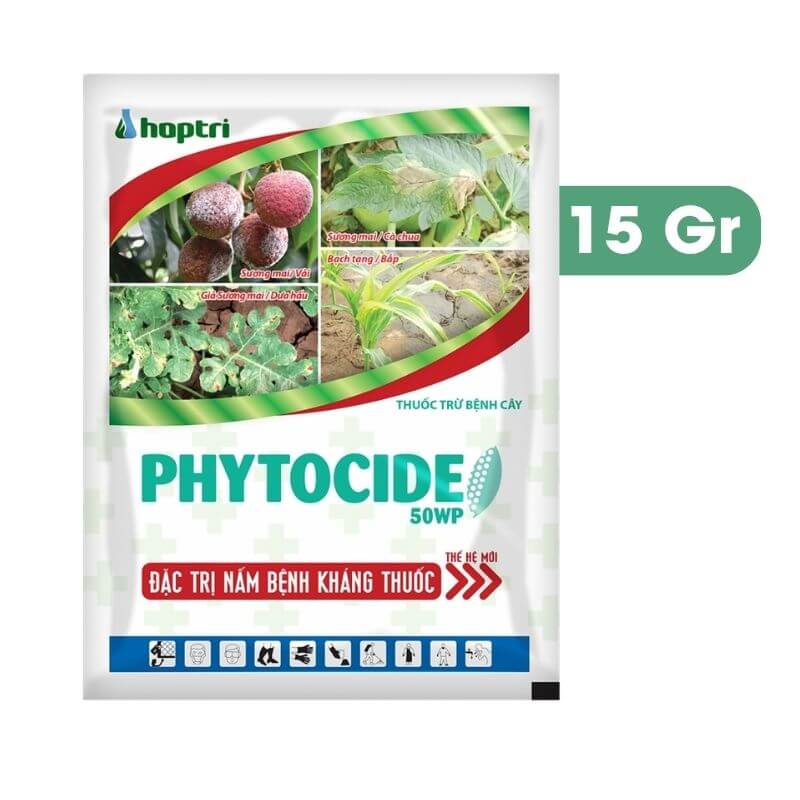 PHYTOCIDE 50WP HỢP TRÍ | Đặc Trị Nấm Bệnh Cho Cây Trồng - 15 gram