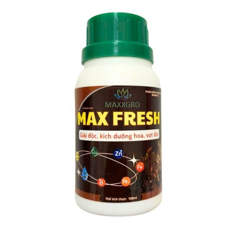 Phân Bón Max Fresh Giải Độc Cây - Dưỡng Hoa Và Đâm Tược Mạnh