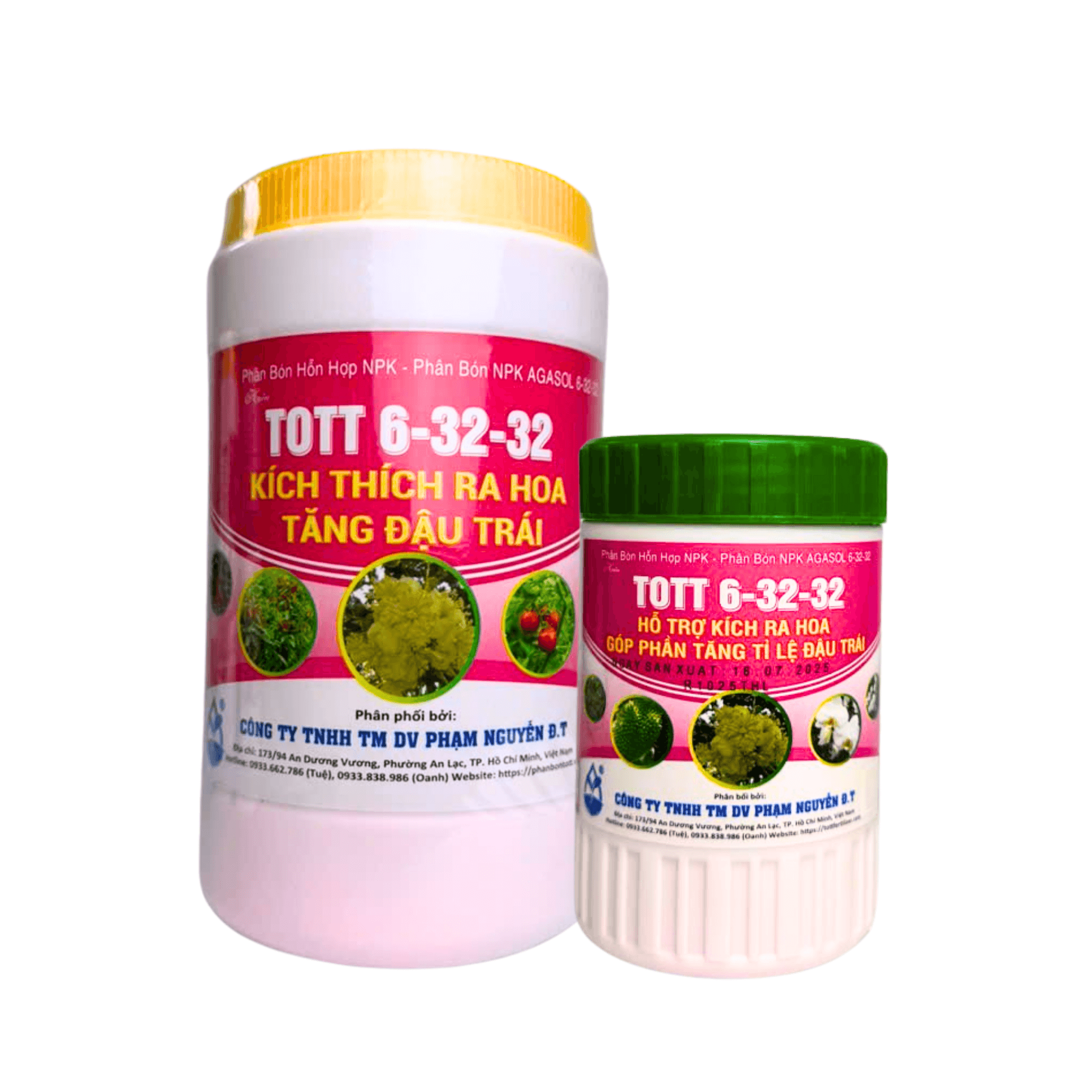 Phân NPK 6-32-32 Kích Ra Hoa, Dưỡng Hoa Đẹp, Tăng Đậu Quả