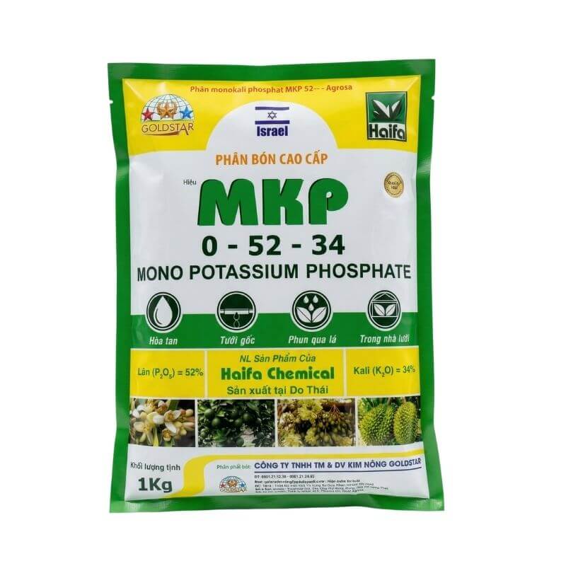 Phân bón MKP chặn đọt, làm già lá và kích ra hoa cực nhanh