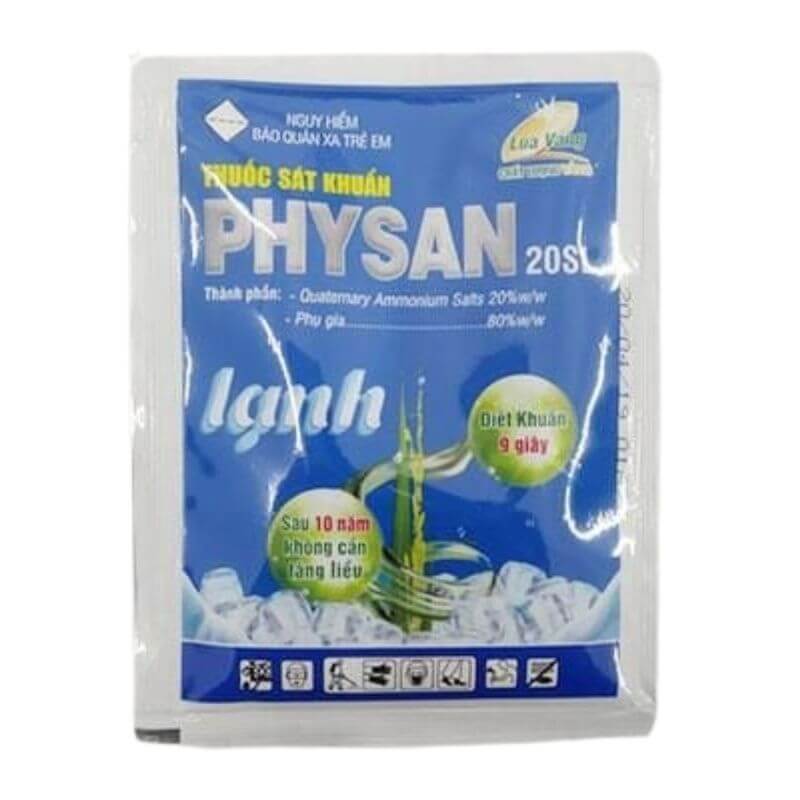 Physan Lạnh 20SL Sát Khuẩn Trừ Nấm Mốc, Tẩy Rong Rêu