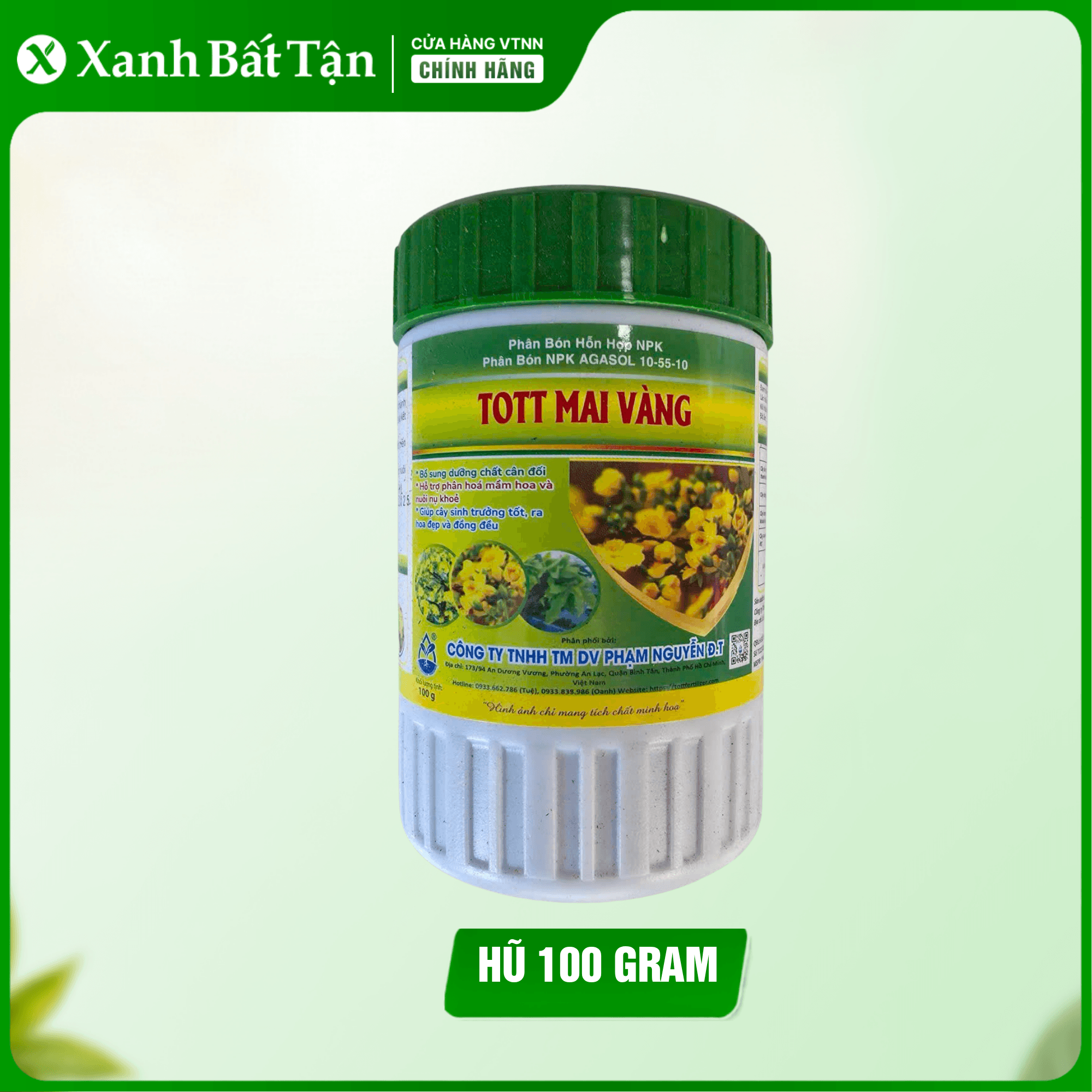 Siêu Tạo Nụ Kim Cho Mai Vàng Tott Mai Vàng - 100 Gram