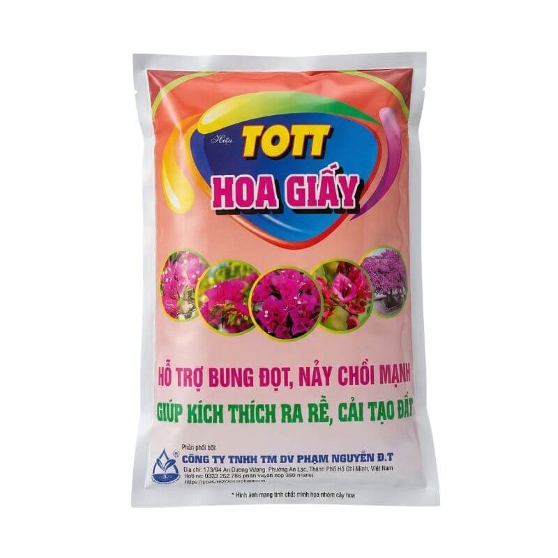 TOTT HOA GIẤY | Phân Bón Hữu Cơ Cho Hoa Giấy